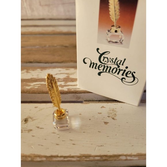Swarovski pen quill ink crystal memories